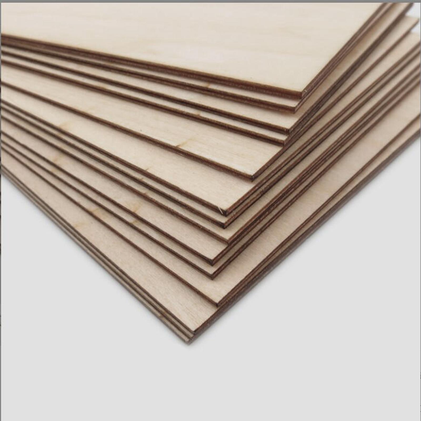 Art Craft House Making - 10 pièces de planches de bois
