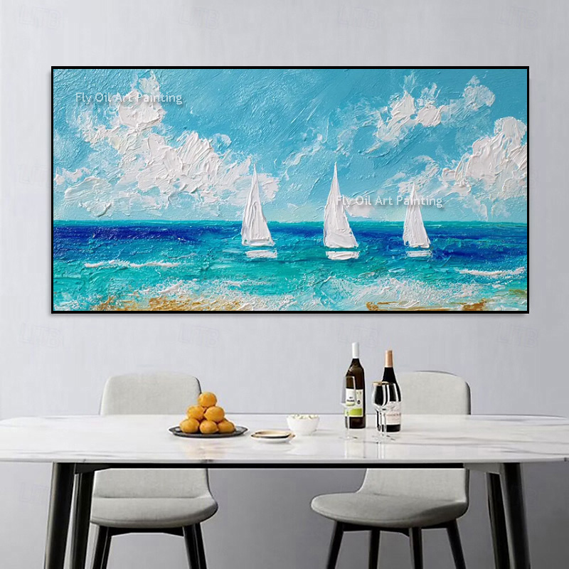 Painting Knife Palette - Peinture à l'huile Impasto de bateau