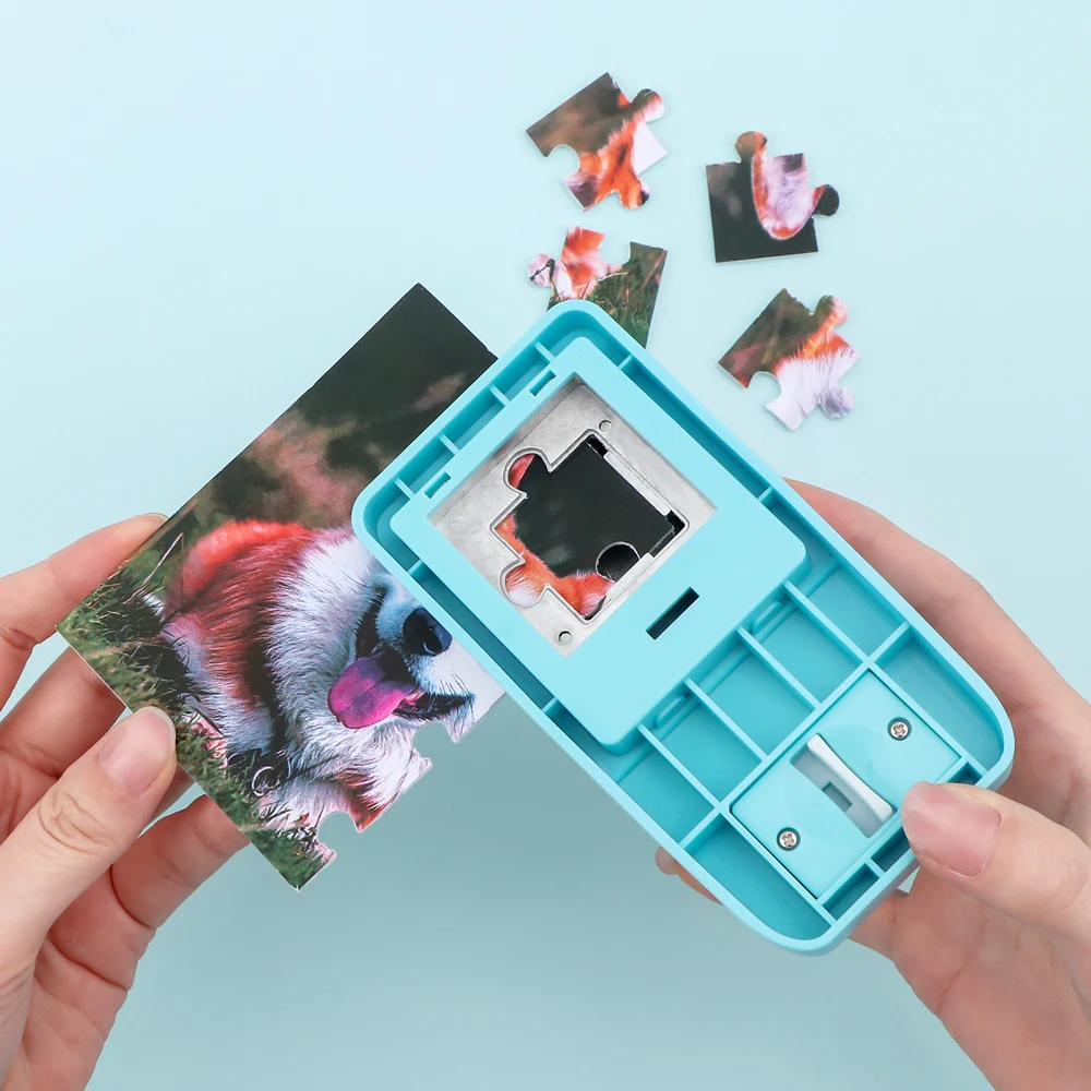 Art And Craft Photos - Mini fabricant de Puzzle Portable/poinçon de