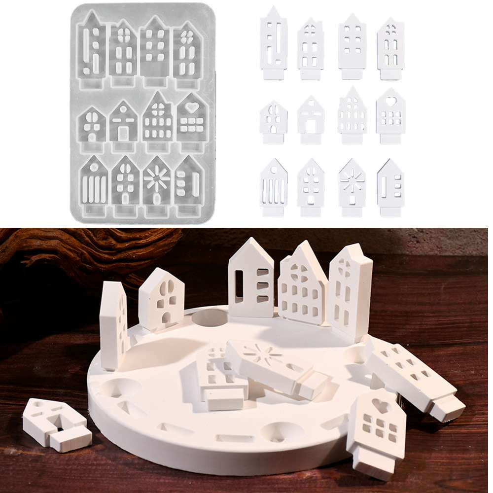 Art Craft House Making - Bougeoir creux en Silicone pour petite