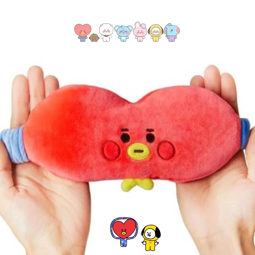 Art Craft Eyes - Masque pour les yeux en peluche