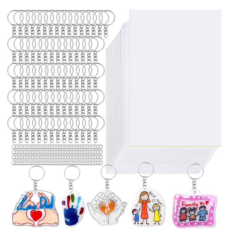 Art Craft Mother'S Day - LIKE WISH Feuilles de plastique rétractable