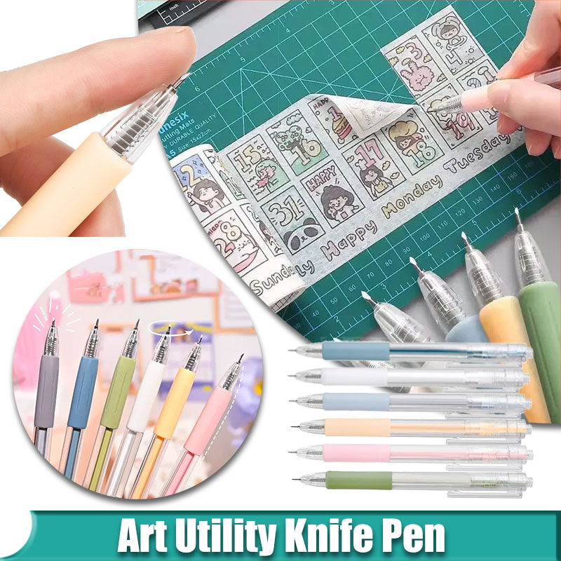 Art Craft Knife - Couteau utilitaire d'art, stylo coupe-papier, outil