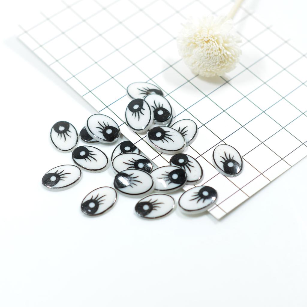 Yeux plats ovales en plastique - Art Craft Eyes avis et prix
