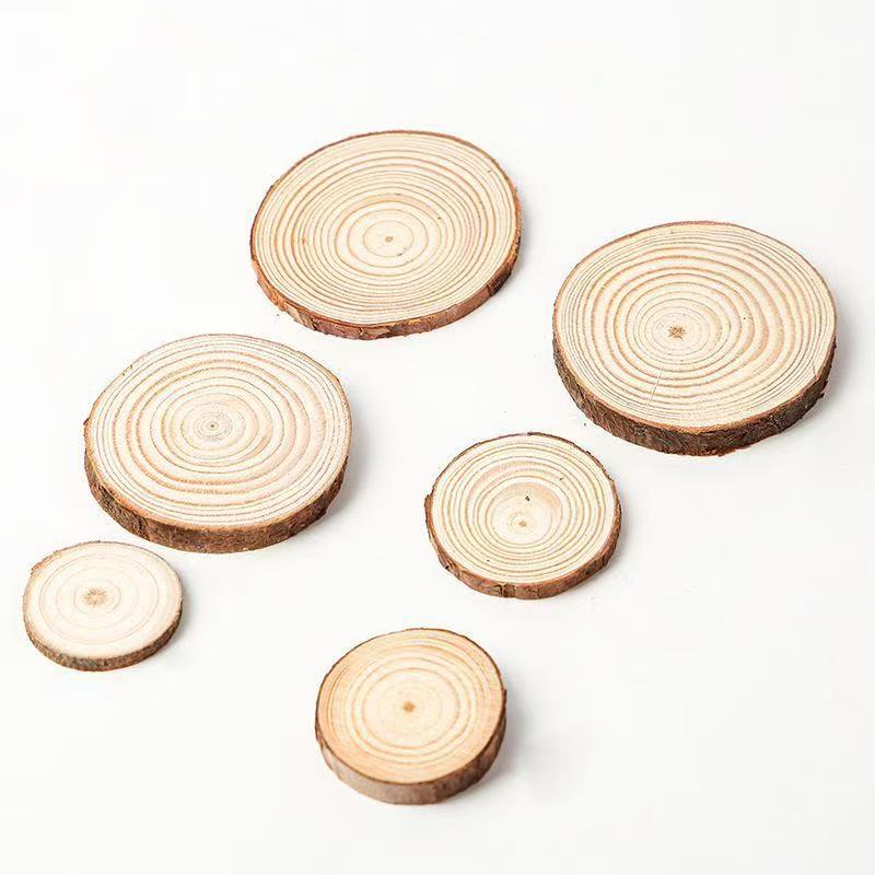 Tranches de bois de pin nature - Art And Craft Photos avis et prix