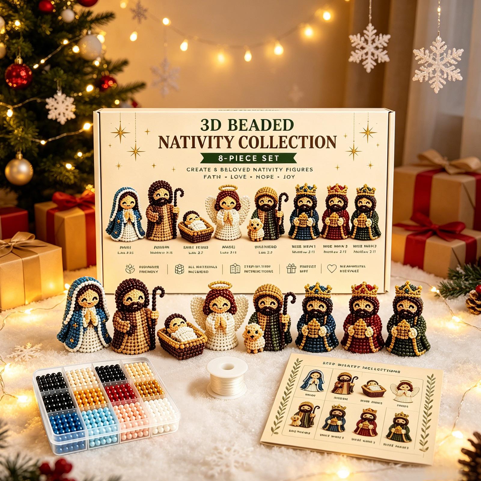 Kit d'Art Perlé Crèche de Noël - Art Craft Holiday avis et prix