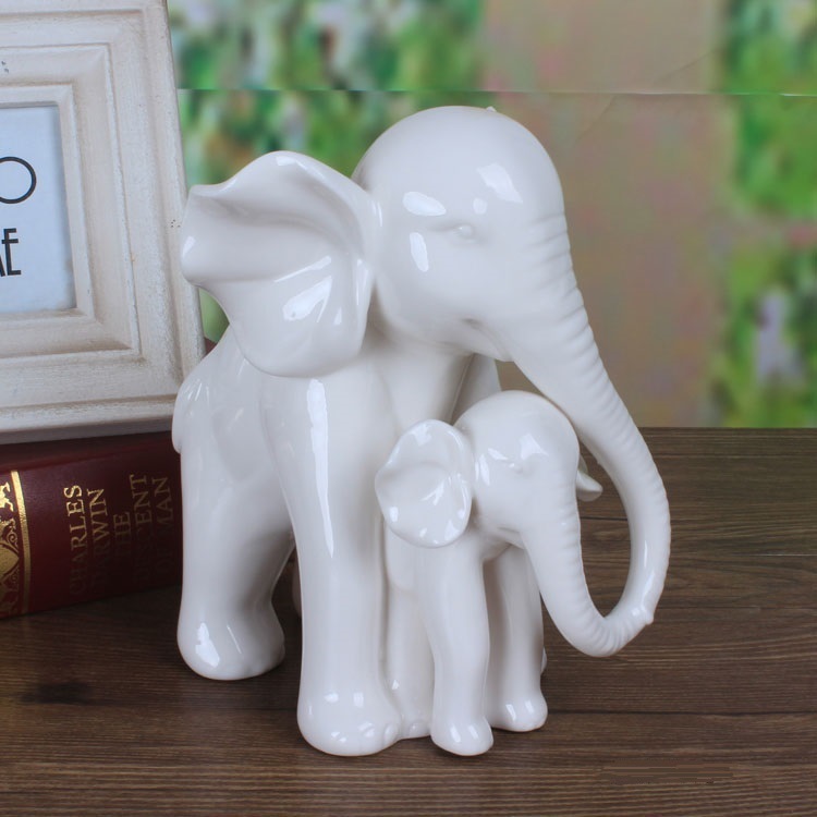 Sculpture d'éléphant en porcel - Art Craft Mother'S Day avis et prix