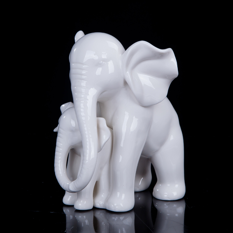 Sculpture d'éléphant en porcel - Art Craft Mother'S Day avis et prix