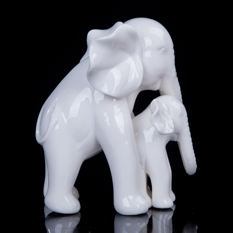Sculpture d'éléphant en porcel - Art Craft Mother'S Day avis et prix