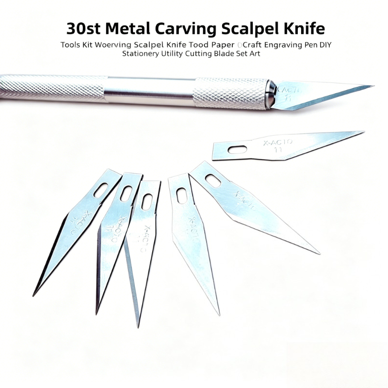 Kit de 30 Couteaux à Graver, L - Art Craft Knife avis et prix