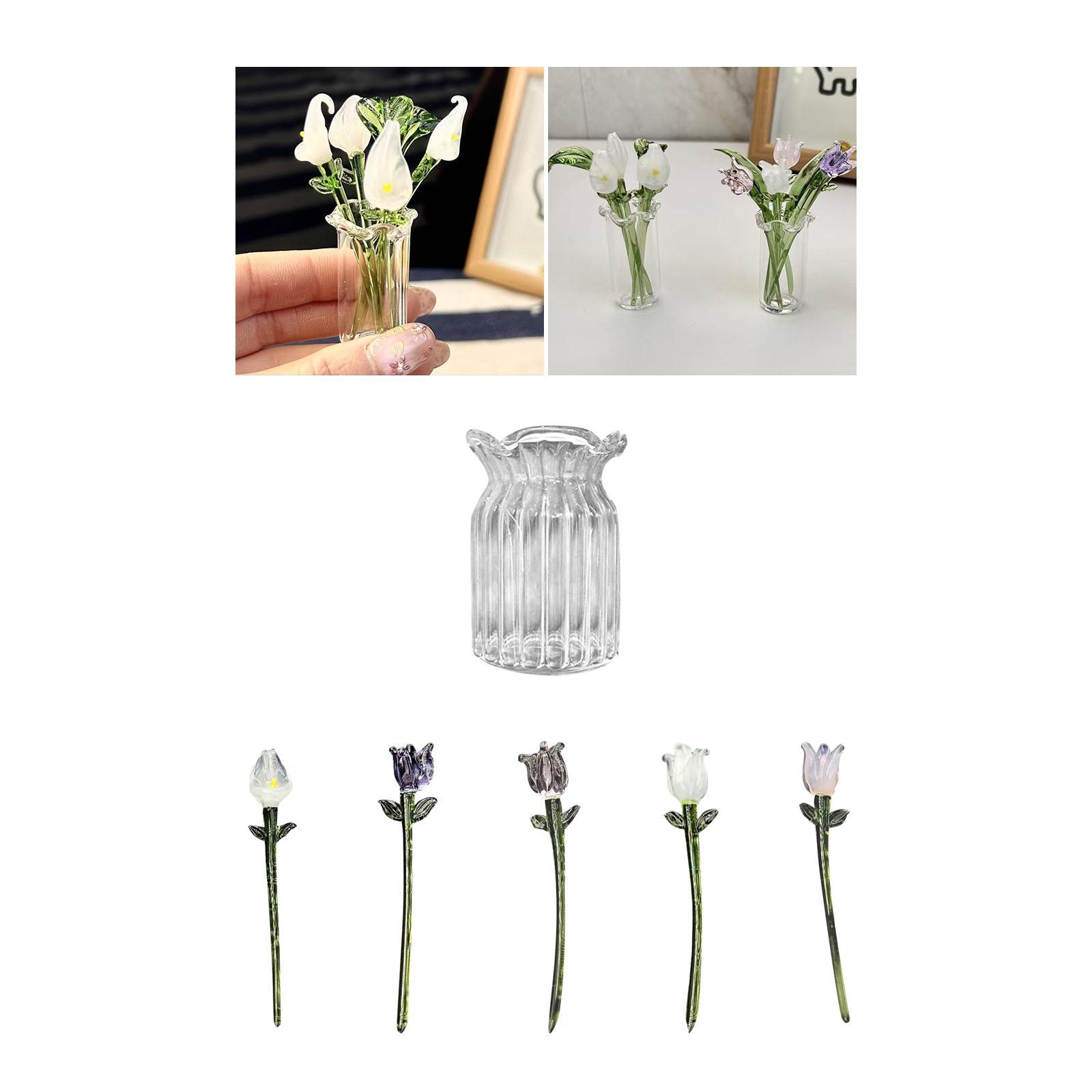 Figurine de fleur en verre, dé - Art Craft Mother'S Day avis et prix