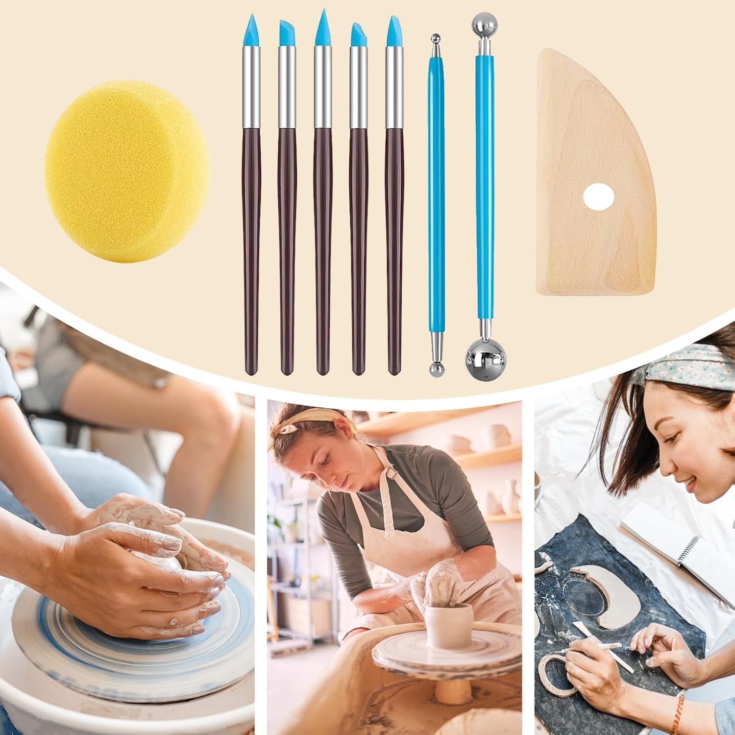 31 pièces/ensemble Art céramiq - Art Craft Knife avis et prix