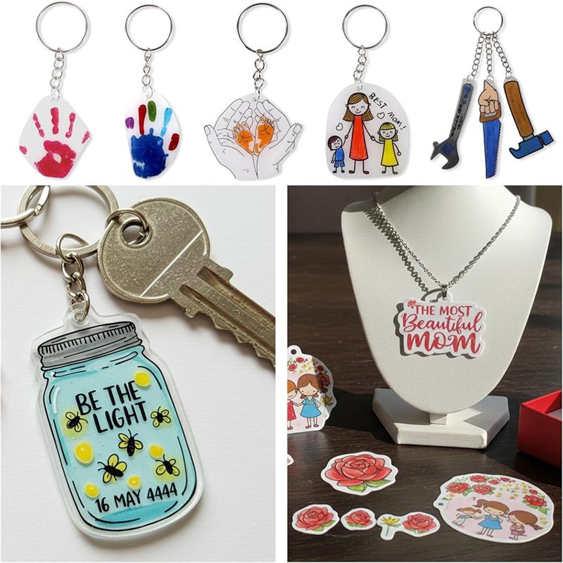 LIKE WISH Feuilles de plastiqu - Art Craft Mother'S Day avis et prix