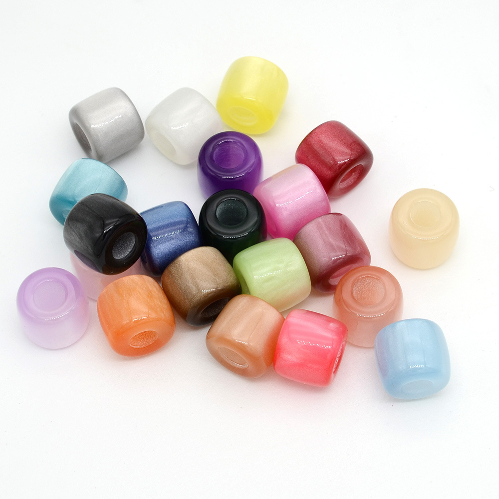 20 perles cylindriques en rési - Art Craft Eyes avis et prix
