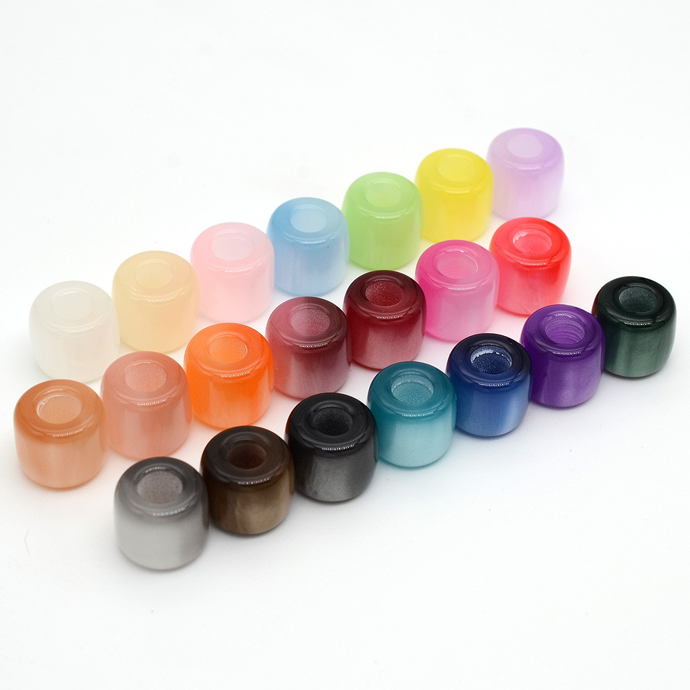 20 perles cylindriques en rési - Art Craft Eyes avis et prix